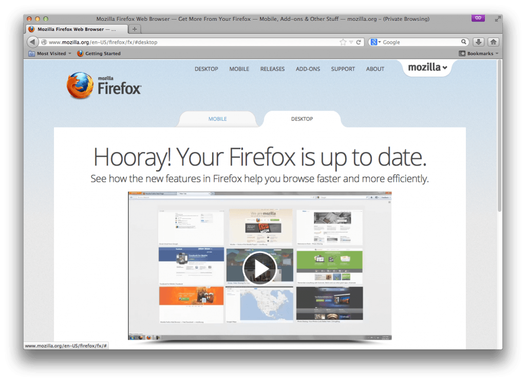 firefox for mac 10.13.6
